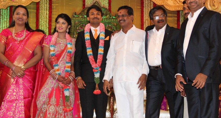 Raj Tv Family Wedding Reception Photos