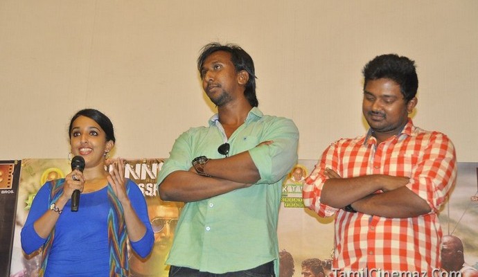 Aaah Movie Success Meet Stills|Gokulnath, Meghna, Balasaravanan