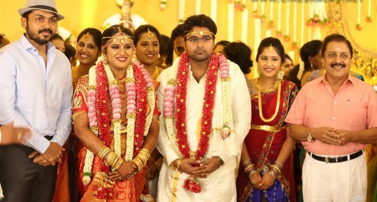 Director K.S.Ravikumar Daughter Wedding Stills
