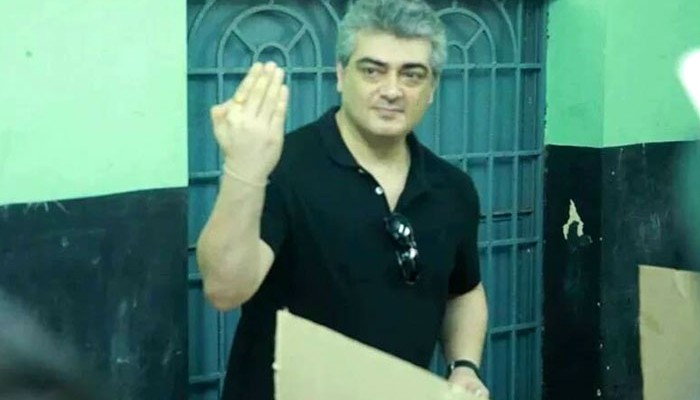 When Ajith got his middle finger inked