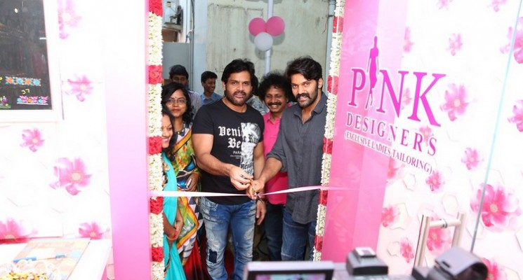 Actor Arya & Shaam Launches ‘Pink Designers’ Boutique Photos