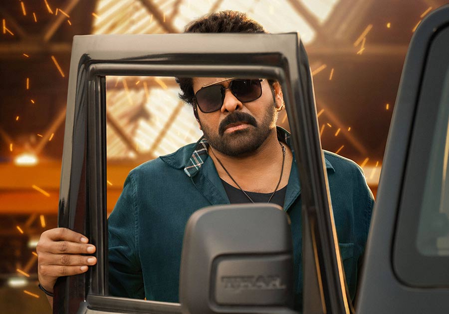 சிரஞ்சீவி நடிக்கும் ‘விஸ்வம்பரா’ படத்திற்காக பிரம்மாண்ட அரங்கில் படமான அறிமுக பாடல்