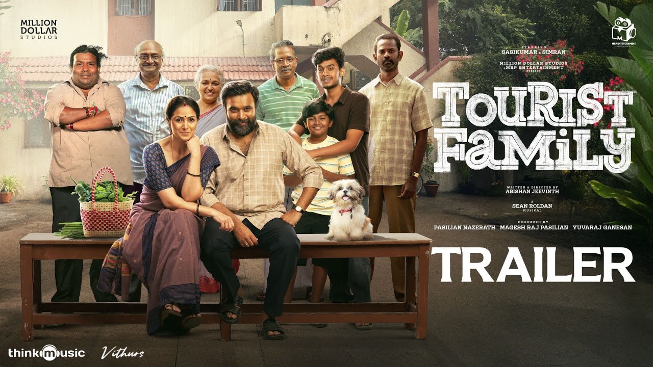 சசிகுமார் – சிம்ரன் நடிக்கும் ‘டூரிஸ்ட் ஃபேமிலி’ Trailer